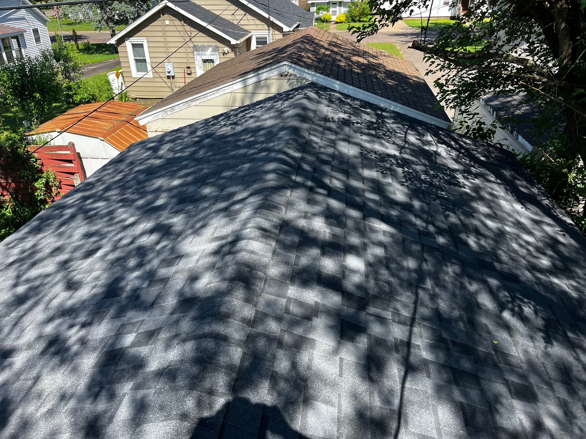 Gallery photos for Moss-Covered Garage Roof Gets a Full Replacement with CertainTeed NorthGate: Image #3