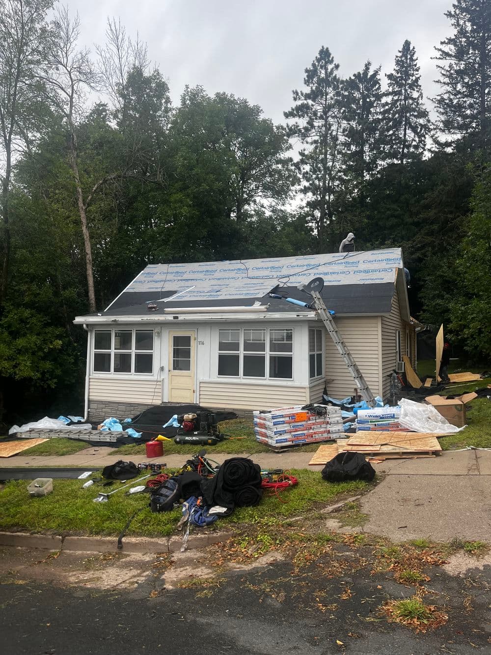 Gallery photos for Roof Replacement in Glenwood City WI: Image #4