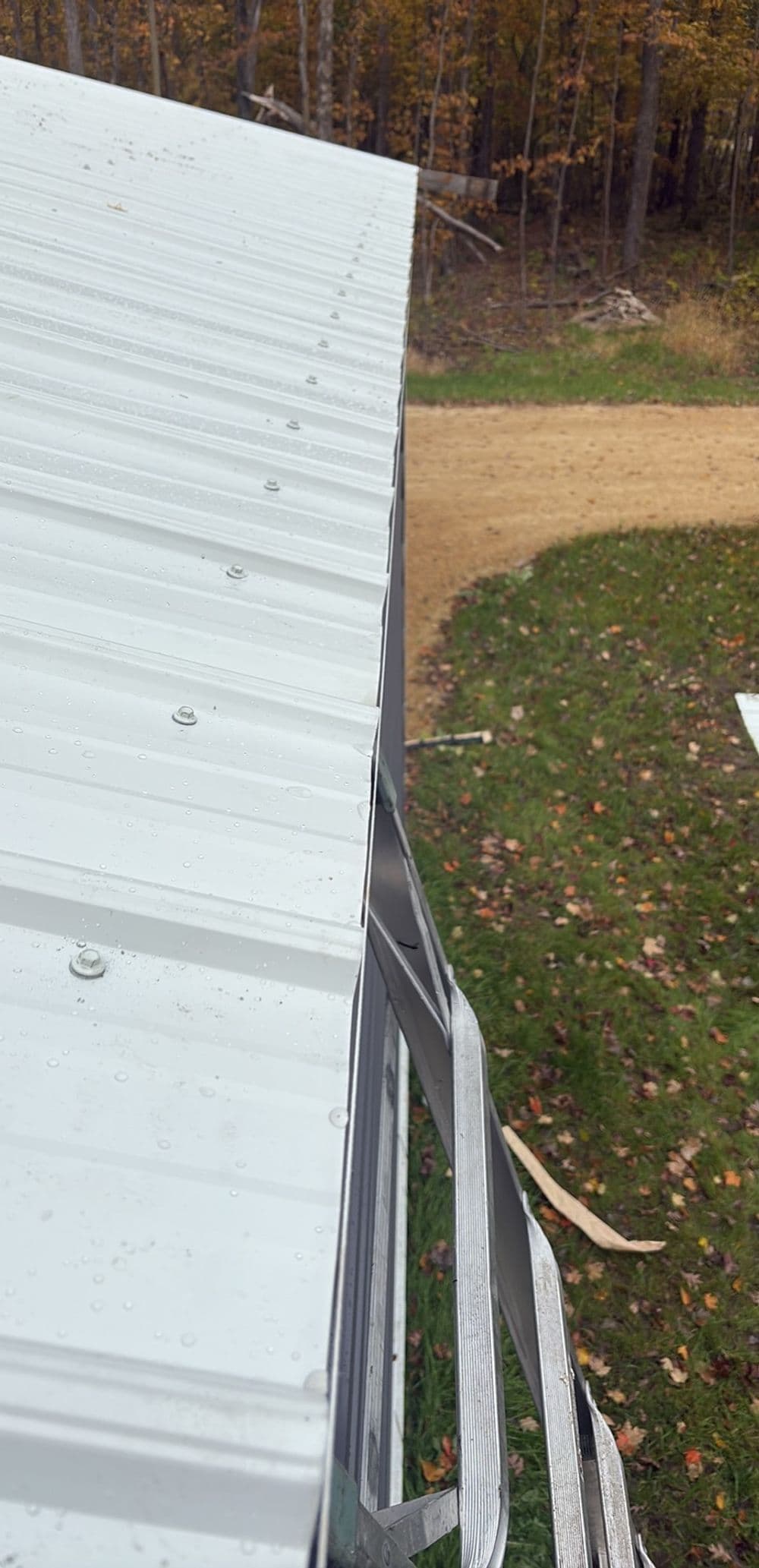 Project Durable Metal Roofing for Glenwood City Garage image